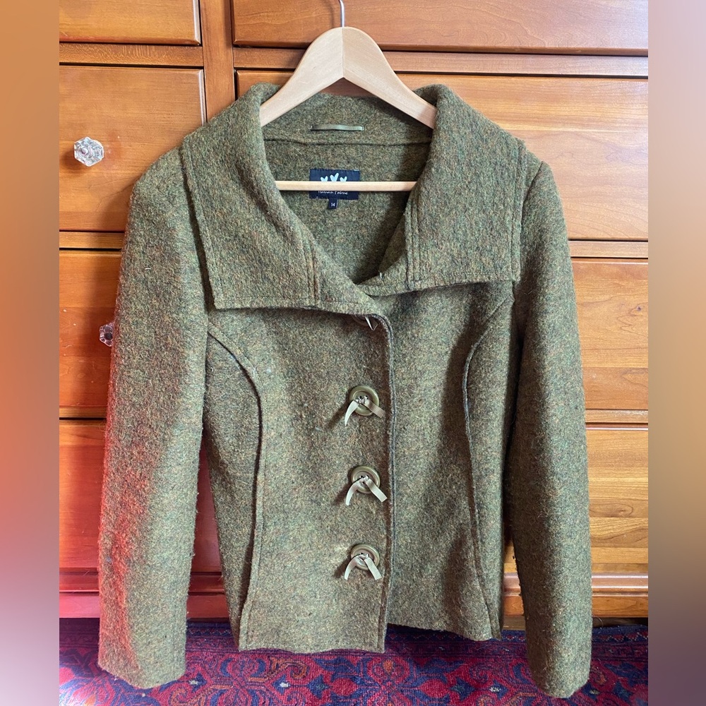 Felted Wool Jacket by Marks and Spencer